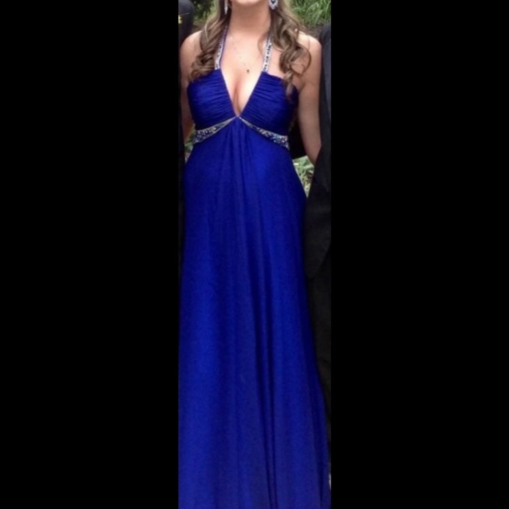 Royal Blue Evenings by Allure Prom Dress